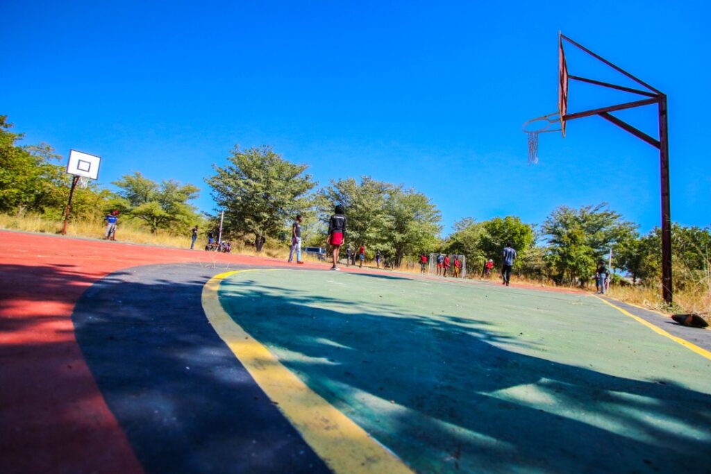 Soccer field & sports court construction